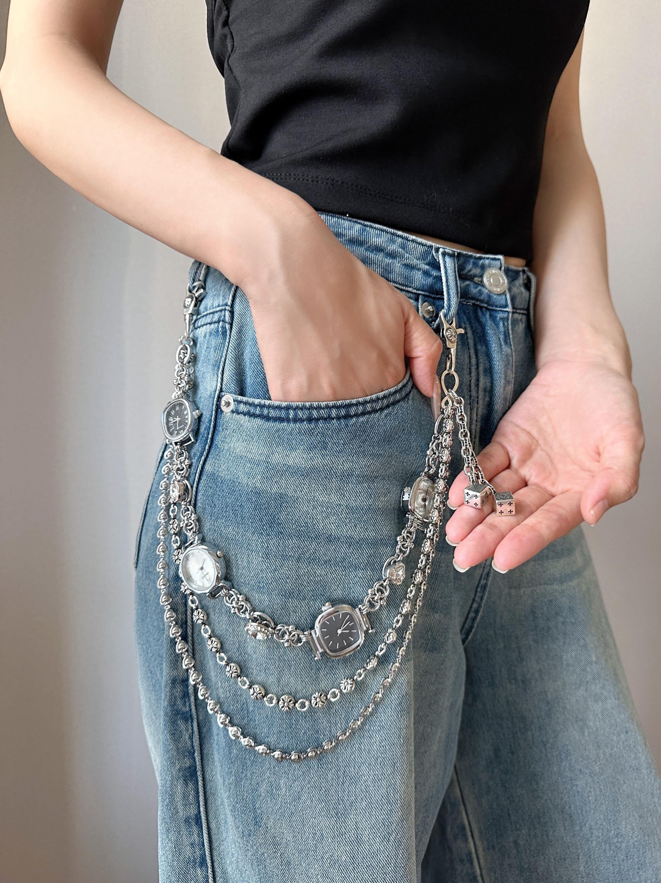 Y2k Wallet Chain - Etsy