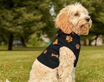 Sweat à capuche pour chien Pawsh - Sweat à capuche confortable et élégant pour animal de compagnie | 100 % polyester | Disponible en noir et blanc | Coupe parfaite pour toutes les tailles | Etsy