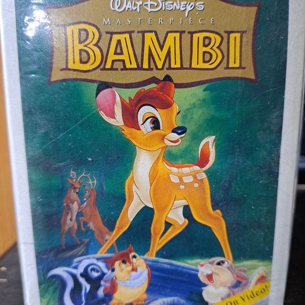 Vintage Disney McDonalds VHS figurine Bambi