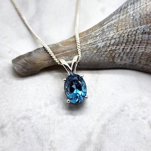 London Topaz Pendant - Etsy