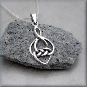 Trinity Knot Pendant Necklace...
