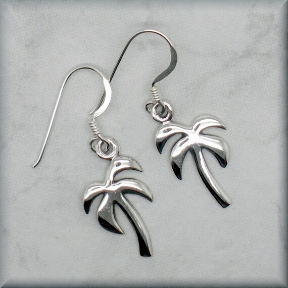 Palm tree earrings discount