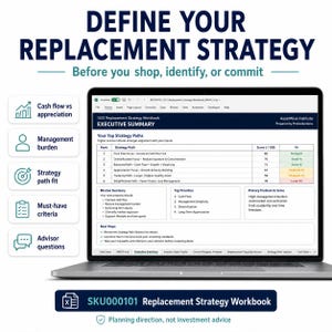 1031 Exchange Replacement Property Strategy Toolkit Portfolio Risk Scenario Analyzer Commercial Real Estate Excel Planner Bundle Template imagen 4
