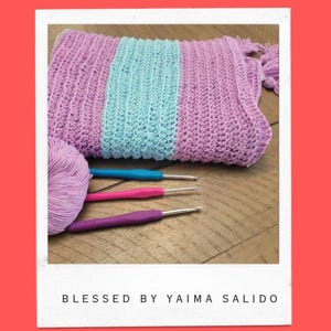 Manta para bebé. Blanket. Crochet