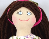 Brunette Dress Up Doll - Toy Doll for Kids