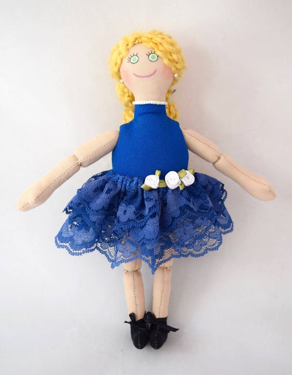 blonde ballerina doll