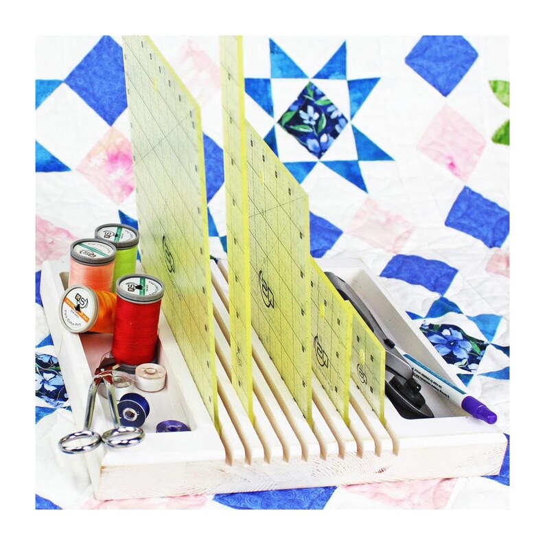 Spool Rulers Quilter's Select 6mm Quilting Ruler Rack & Organizer # QS-RULRACK6 - Etsy