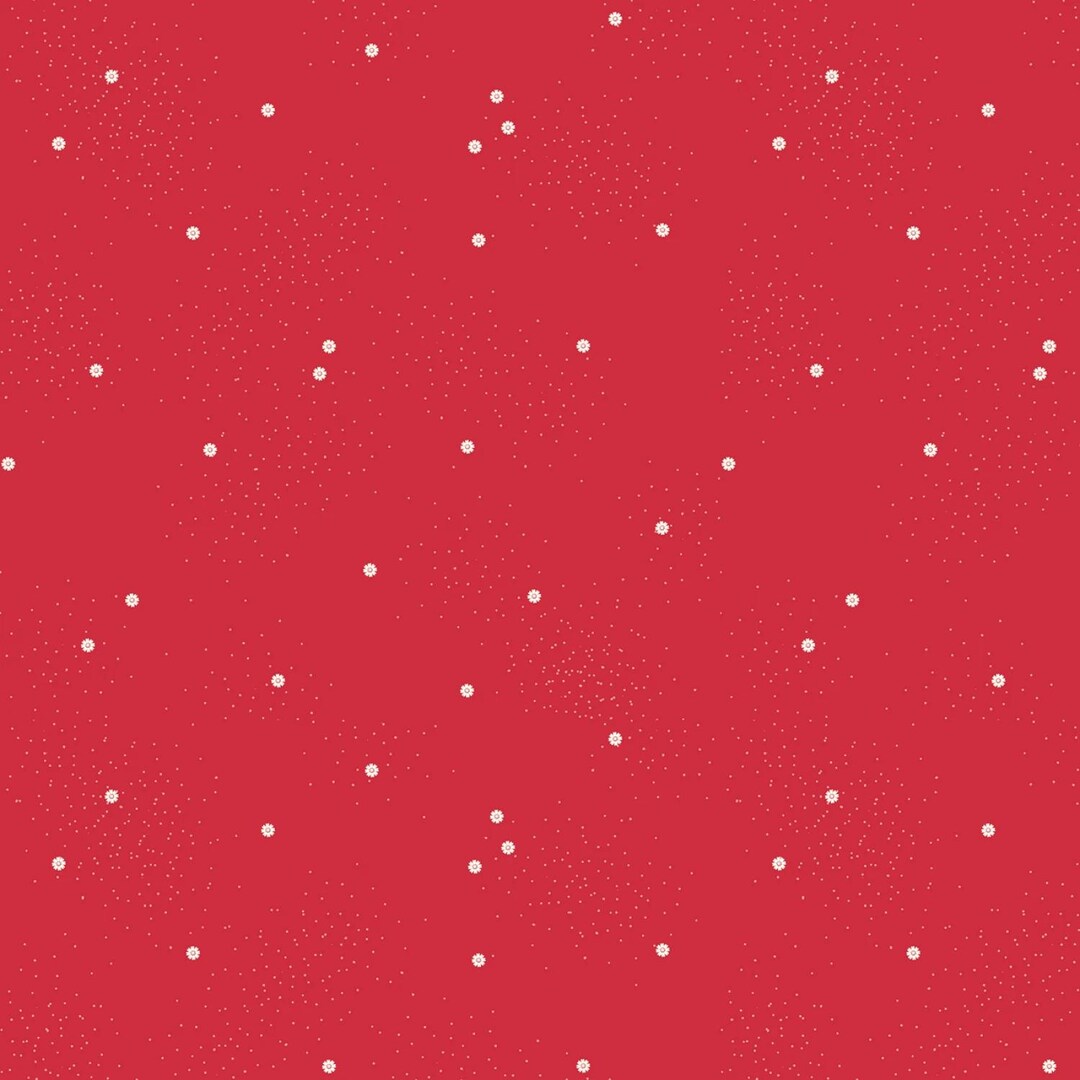 Riley Blake Designs Dainty Daisy Riley Red # C665R-RILEYRED - Etsy