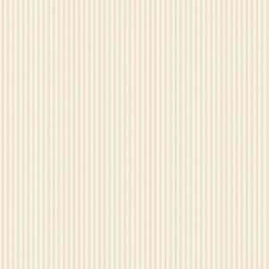 May include: Cream-coloured wallpaper featuring vertical stripes. The stripes alternate between a light beige and a pale green, creating a soft, textured appearance. Suitable for various interior decor styles, this design is versatile.