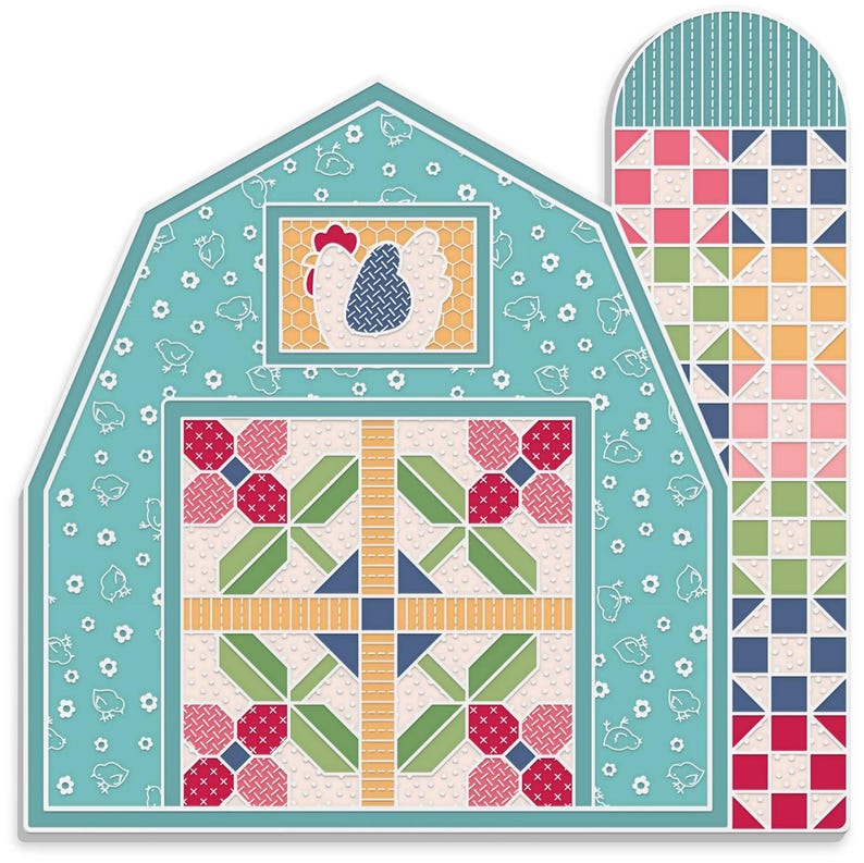 Farmer's Daughter Barn Scissor & Needle Minder Lori Holt of Bee in My ...