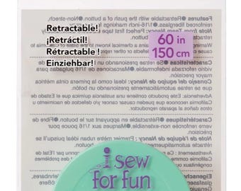 Clover I Sew For Fun Spring Tape Measure # 9610CV