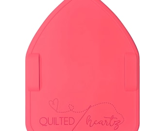 Quilted Heartz Binding Eaze - Erhältlich in Coral 652782 , Peacock Blue 281104 oder Purple 411505