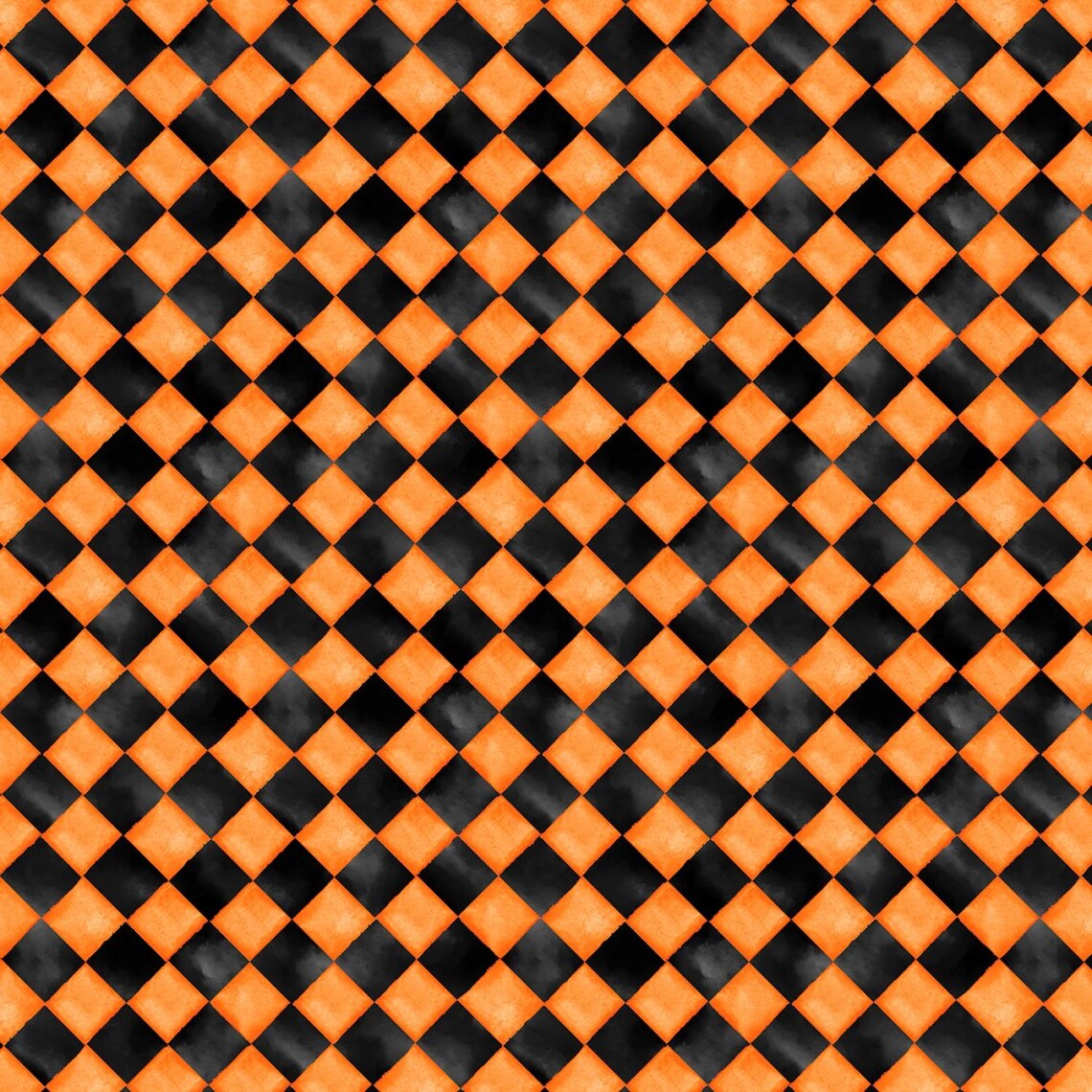Marvel Texture Tails Spooky Tails Harlequin Texture Orange Fabric by Nancy Mink From ...