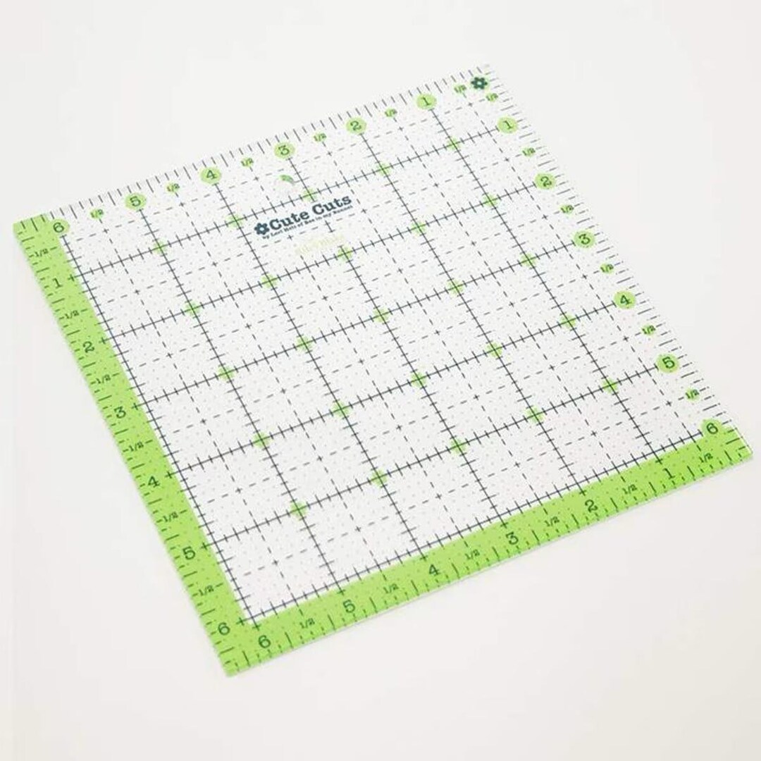 Ruler Rectangular Block Lori Holt Cute Cuts Rectangular Ruler 6 1/2
