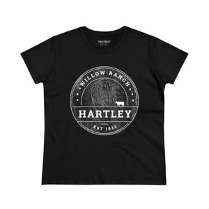 Camiseta de algodón de peso medio para mujer