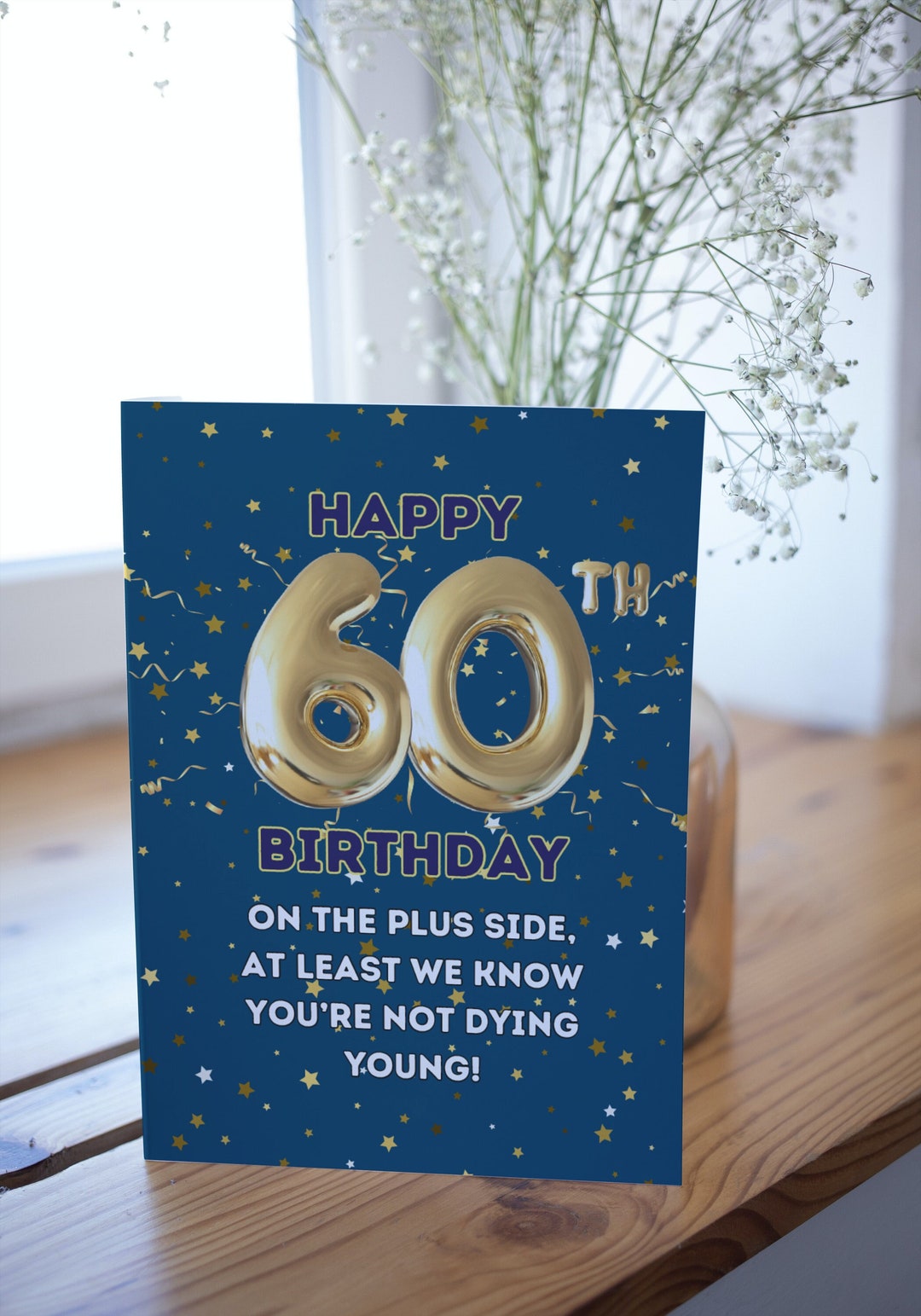 Funny, Rude 60th Birthday Greetings Card - Etsy