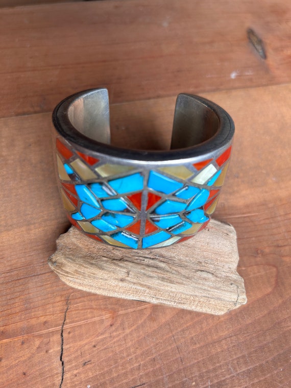 Vintage Navajo Bracelet - Joe Begay Navajo Storyte