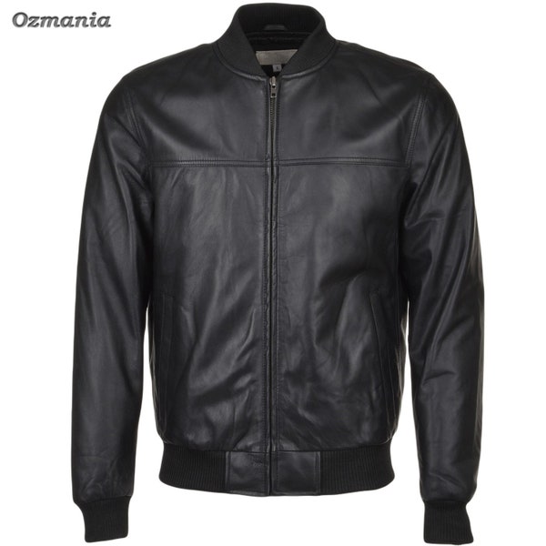 Men's Leather Jacket - Biker, Moto, Distressed | Made to Order