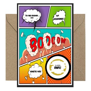 Pregnancy Announcement - Scratch Card: You're going to be a grandpa! - Comic - Original Announcement