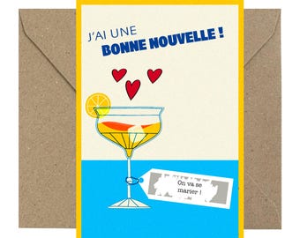 Raspadinha: Vamos nos casar! - Anúncio de casamento original