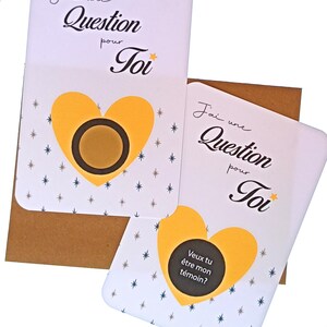 Scratch Card: Will You Be My Best Man? Wedding Announcement