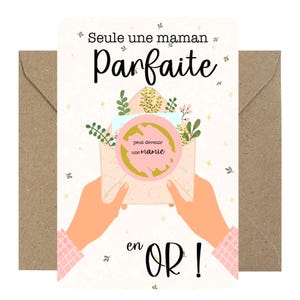 Pregnancy Announcement - Scratch Card: You're going to be a granny! Only a perfect mom can become a Golden Granny - You're going to be a grandmother