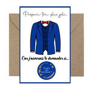 Scratch Card: Will You Be My Best Man? Wedding Announcement