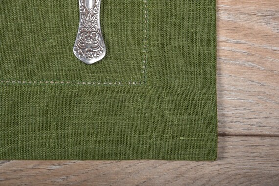 Forest Green Christmas Placemats, photo 4