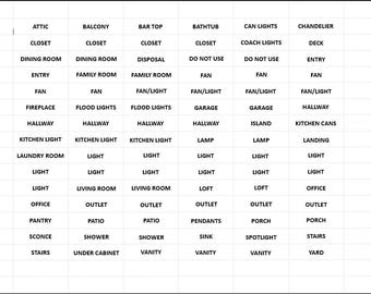 The Switch Label: Custom Label Sheet *NOT STICKERS*