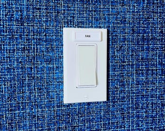 The Switch Label: Light Switch Label Frames for Light Switch Cover // Light Switch Stickers // Rental Home Labels // Light Switch Decals