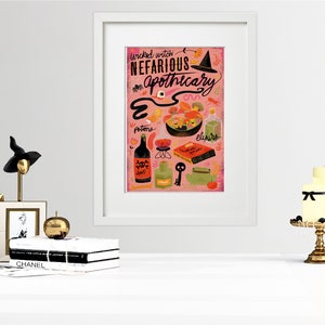 Wicked Witch Nefarious Apothecary Print image 2