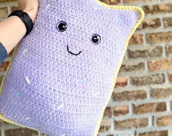 CUSTOM Cozy Crochet Poptart Pillow Decor