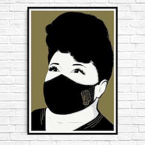 Ella Fitzgerald ++  if they were with us now  ++ INsTAnT DOwNLoAD ++ modern art print handmade design