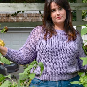 Crochet Sweater Pattern, The Gaia Sweater, Autumn style, Knitting sweater