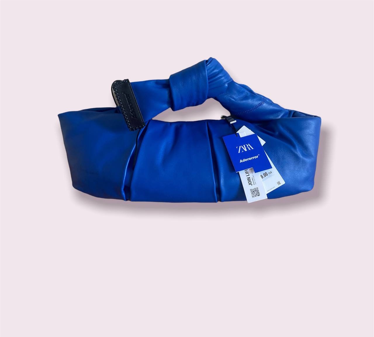 【ADERERROR】 Ader Error x Zara Leather Shoulder Bag Blue New Ader Error x Zara leather bag | eBay