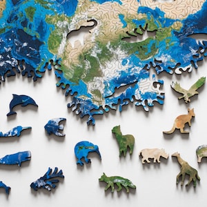 Earth Infinity Puzzle - Holzpuzzle von Nervous System