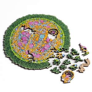 Puzzle Mycoplasma - puzzle in legno di Nervous System