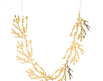 Filament Necklace (gold)