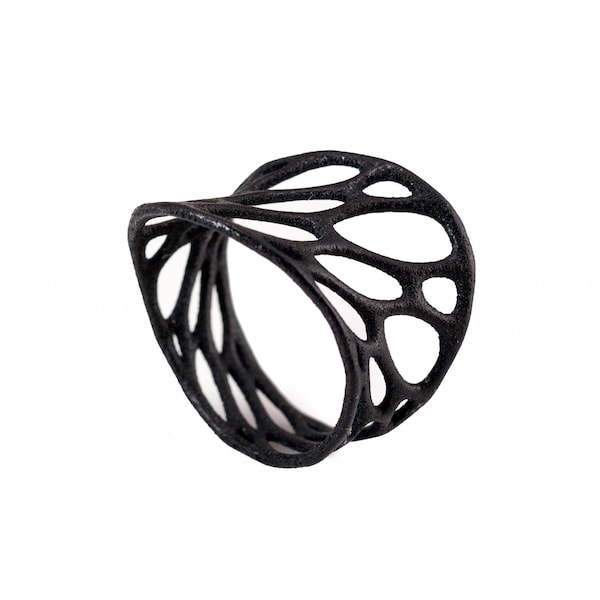 1-layer twist ring (3D printed nylon)