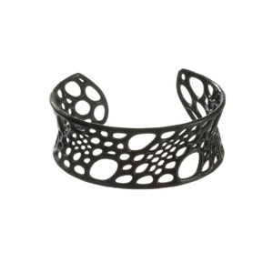 Bamboo Cuff (3D printed nylon)