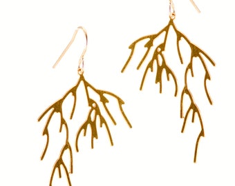 Branch Earrings (gold)