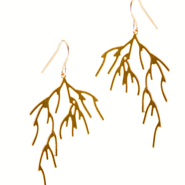 Branch Earrings (gold)