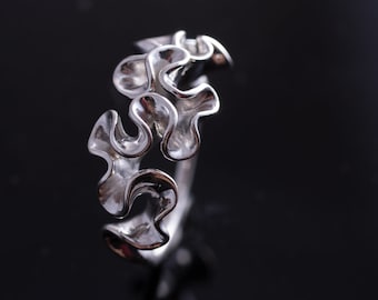 Silver Florescence Ring