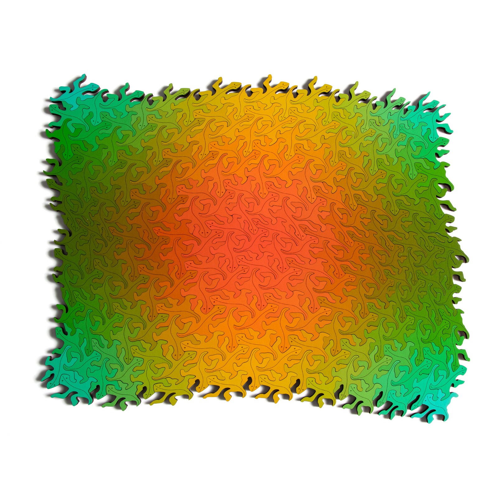 Lizard Infinity Puzzle ™ - Etsy