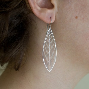 Parallel Earrings stainless steel image 2