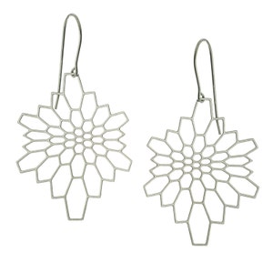 Network Earrings (stainless steel)