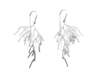 Branch Earrings (stainless steel)