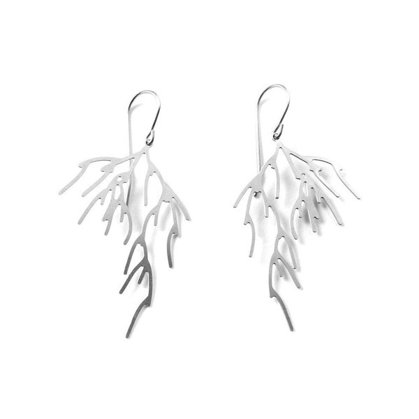 Branch Earrings (stainless steel)