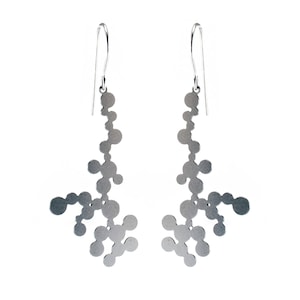Pendientes de dendrita (acero inoxidable)