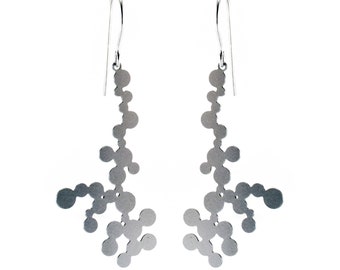 Dendrite Earrings (stainless steel)